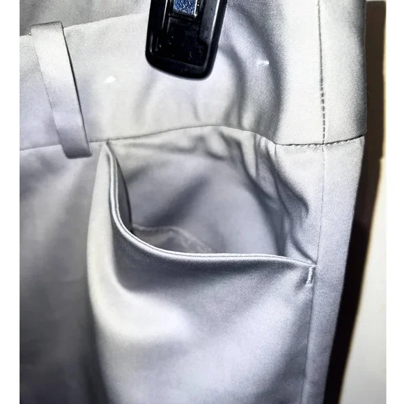 NWOT Liz Claiborne Emma silver dress pants size 6 - Picture 3 of 5